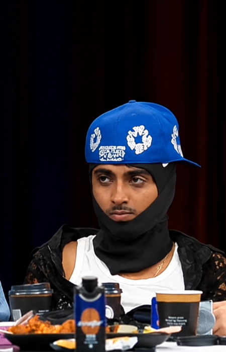 MC Stan and Samay Raina during an episode of India's Got Latent Season 2