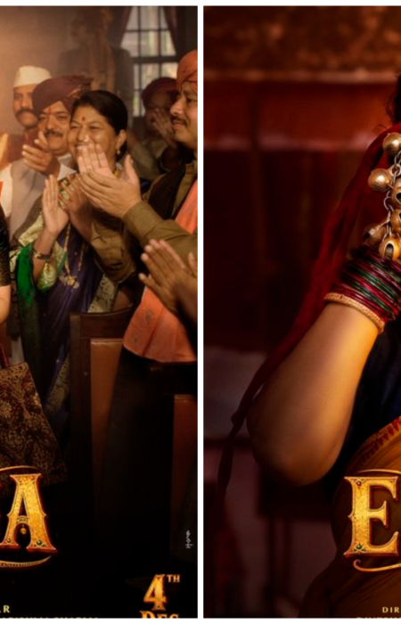 Shraddha Kapoor as Vithabai Narayangaonkar in EETHA movie poster