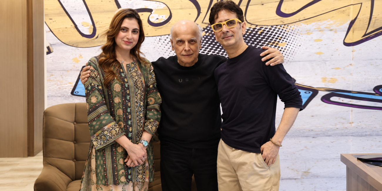 Farrhana Bhatt meets filmmaker Mahesh Bhatt