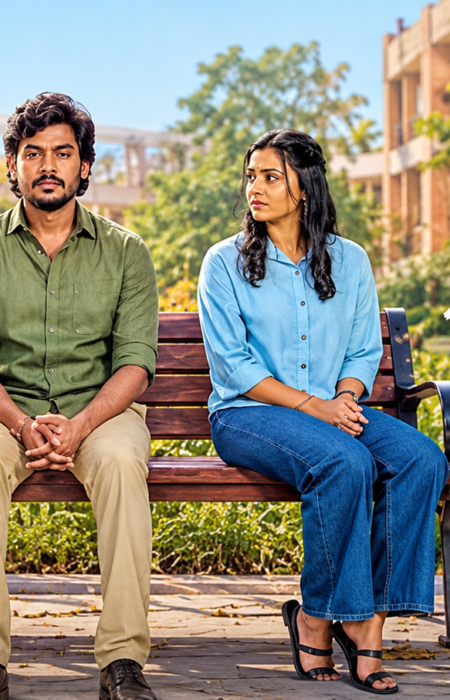 Haiku Movie Review: Aegan, Sridevi और Femina George की Love Story को मिले Mixed Reviews Haiku movie poster featuring Aegan, Sridevi Apalla and Femina George
