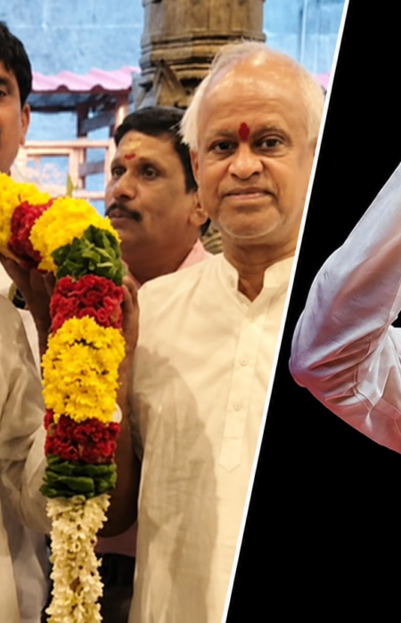 Ilaiyaraaja visits Arunachaleswarar Temple in Tiruvannamalai