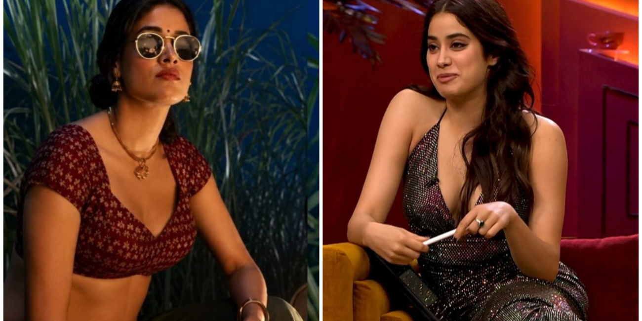 Janhvi Kapoor as Achiyamma in the Telugu film Peddi