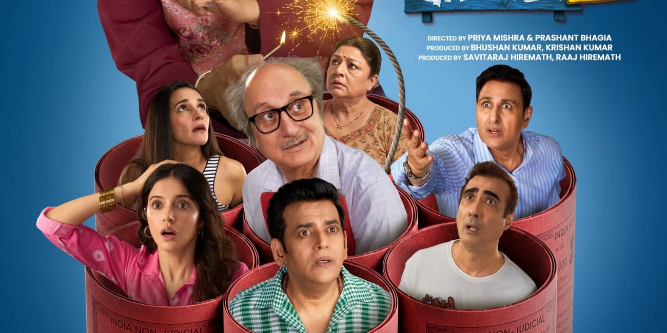 Anupam Kher and Boman Irani in the Khosla Ka Ghosla 2 poster