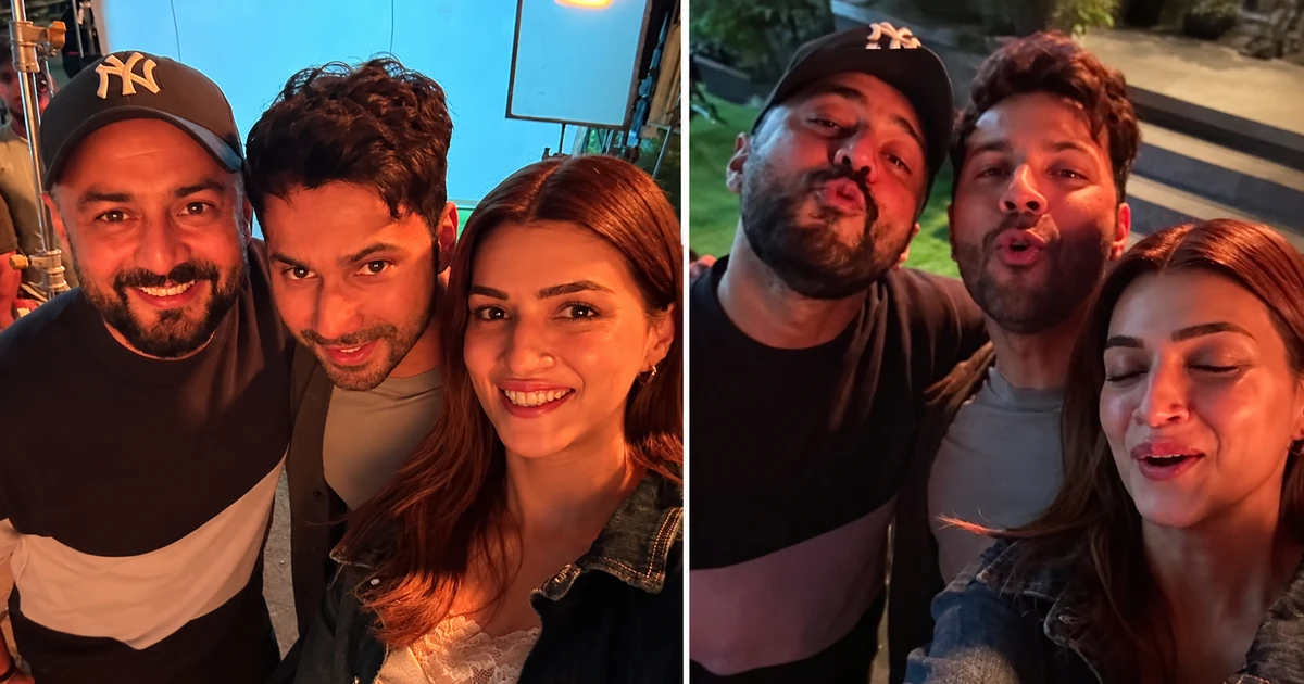 Kriti Sanon, Varun Dhawan and Amar Kaushik reunite in a video sparking Bhediya 2 speculation