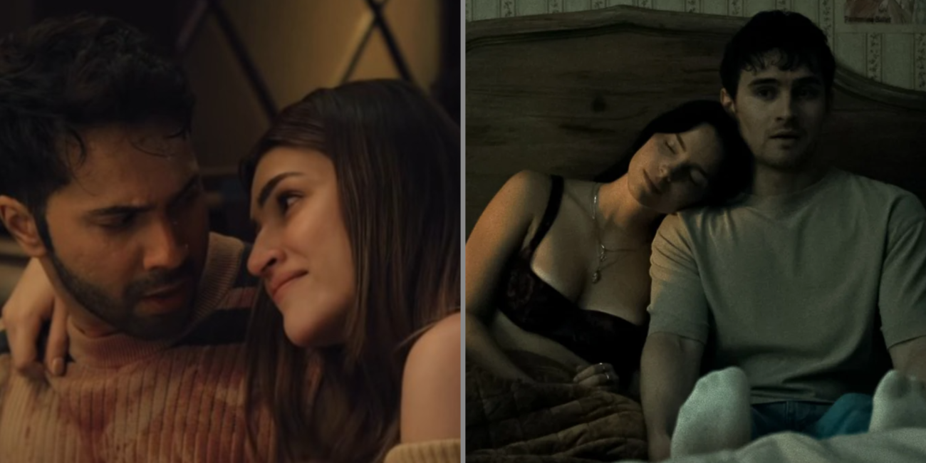 Kriti Sanon and Varun Dhawan recreate a scene from the horror thriller Obsession