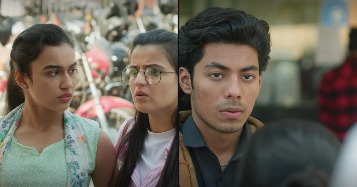 Rajesh Kumar and Adrija Sinha in the Netflix Hindi series Matargashti