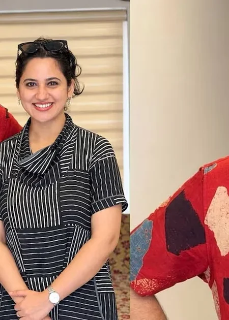 Mammootty Viral Photo: Miya George के Caption ने जीता Fans का दिल Miya George and Mammootty pose together at a dubbing studio