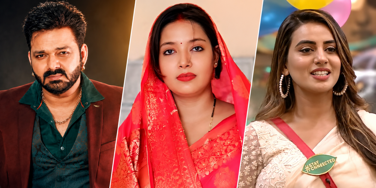 Pawan Singh and Akshara Singh at the centre of a viral apology story