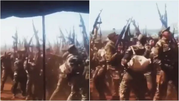 Prabhas Fauzi alleged leaked video military scene