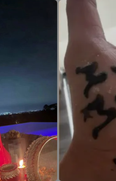 Priyanka Chopra Jonas celebrates Karwa Chauth with DIY mehendi for Nick Jonas and Malti