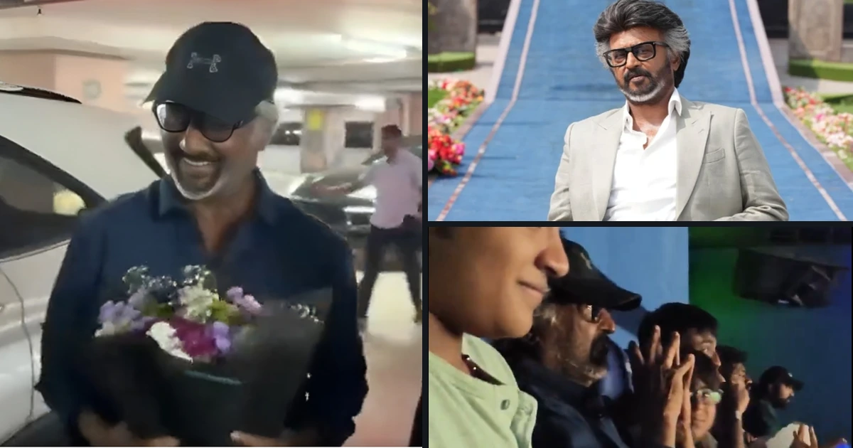 Rajinikanth watches Jailer 2 with fans at a Chennai cinema