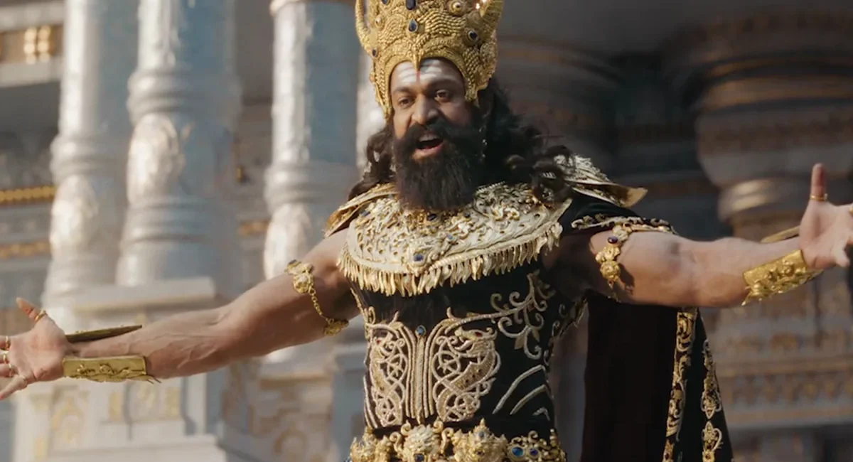 Ranbir Kapoor as Lord Rama and Yash as Ravana in Ramayana