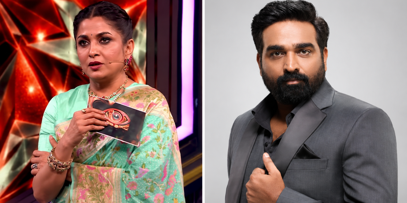 Ramya Krishnan hosting Bigg Boss Tamil Season 10