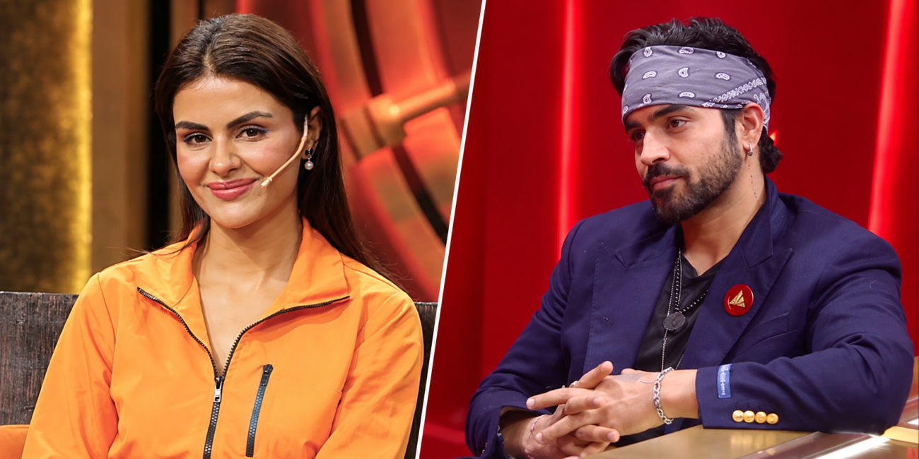 Priyanka Chahar Choudhary and Gautam Gulati in Rise and Fall Season 2