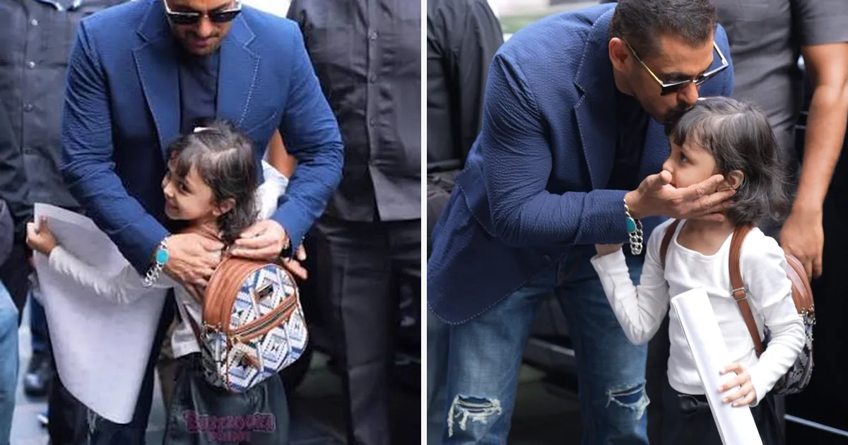 Salman Khan shares a special moment with a young fan at the IIFA 2027 press conference