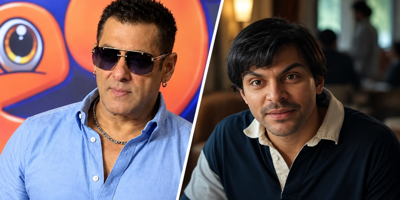 Salman Khan at Prem Keetanu screening with Veer Pahariya