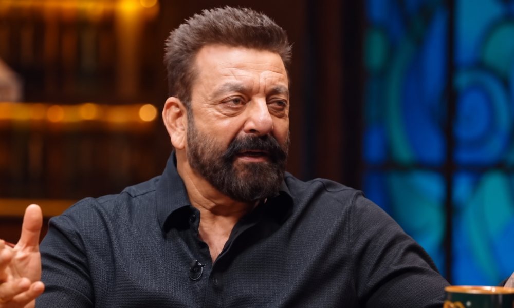 Sanjay Dutt as Munna Bhai on Shekhar Tonite Gandhi Jayanti special