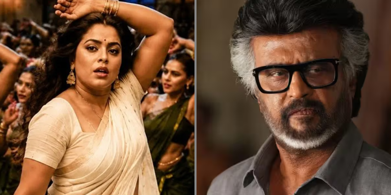 Shamna Kasim performing in the Ala Bolelo song from Rajinikanth's Jailer 2