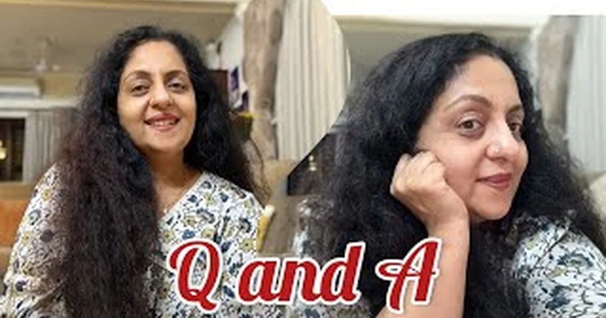 Sindhu Krishna discusses her sons-in-law in a viral Q&A