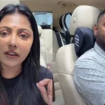 Sreevidya Mullachery discusses the PAN Card name error in a video