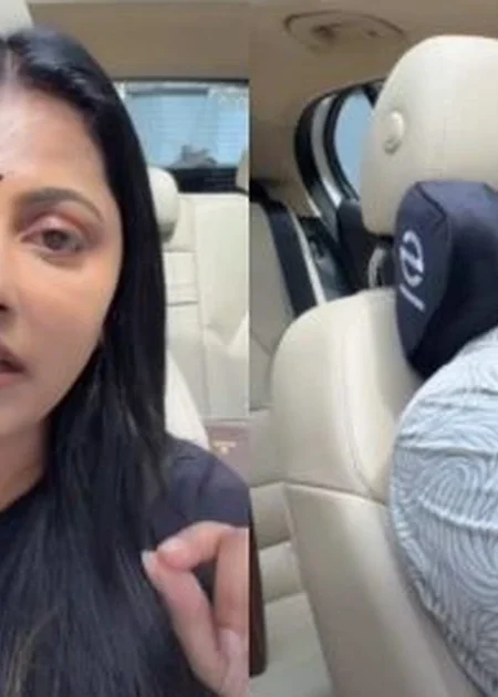 Sreevidya Mullachery discusses the PAN Card name error in a video