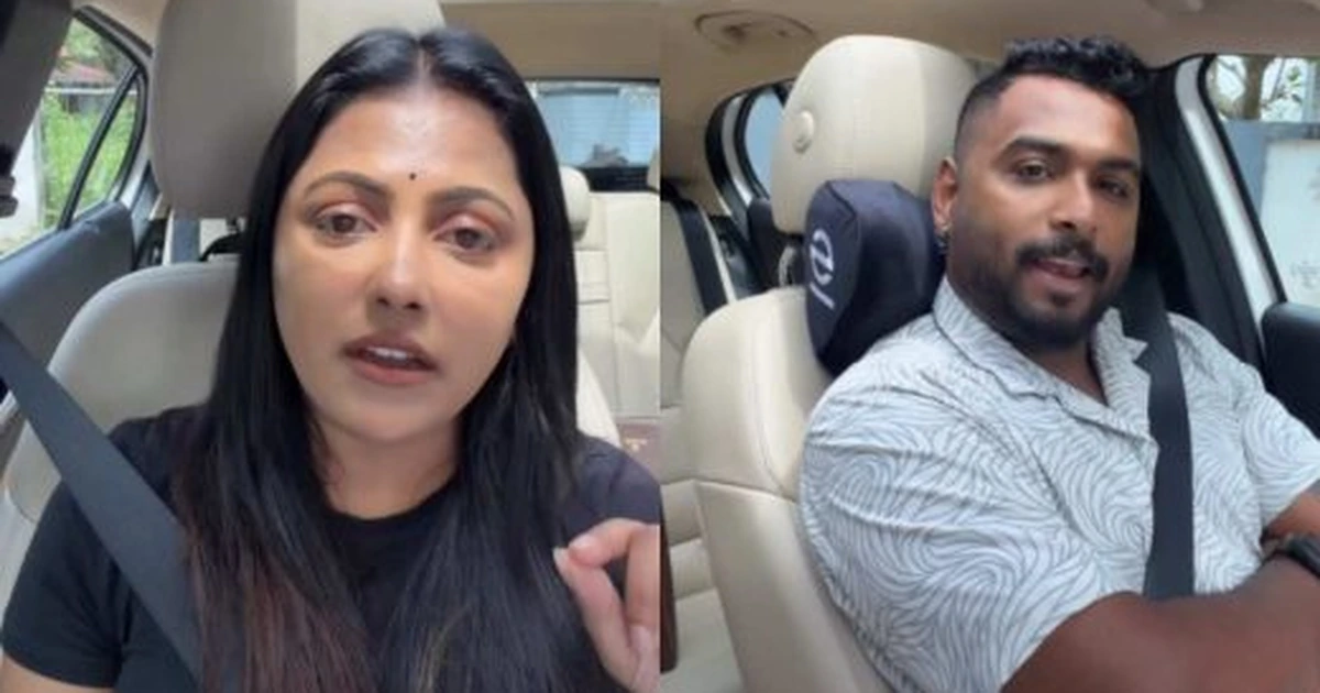 Sreevidya Mullachery discusses the PAN Card name error in a video