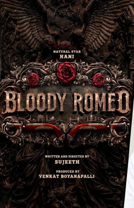 Director Sujeeth Reddy on the sets of his upcoming film Bloody Romeo