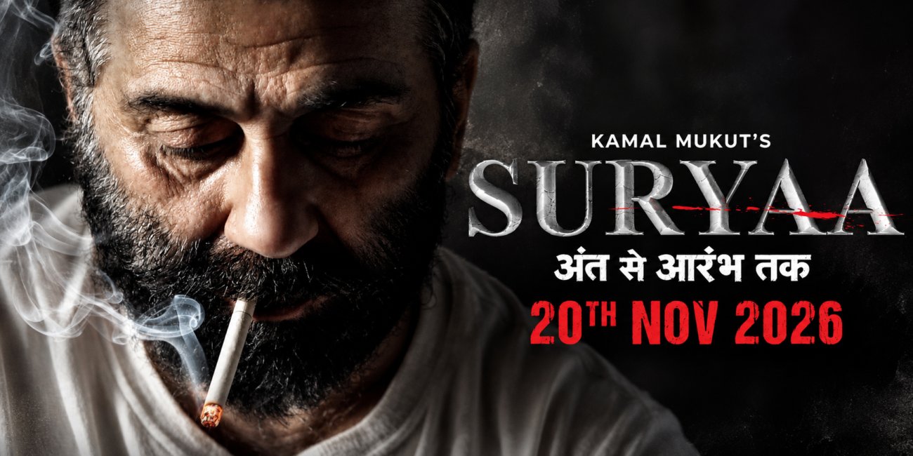 Sunny Deol in the intense first look of Suryaa Ant Se Aarambh Tak