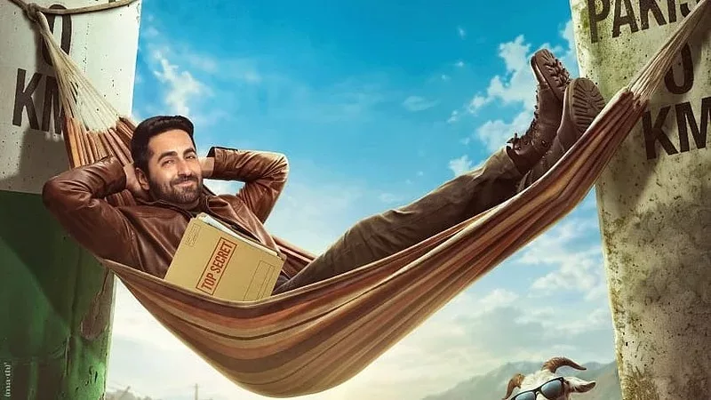 Ayushmann Khurrana and Sara Ali Khan in Udta Teer spy comedy film 2026